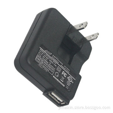 USB Power Adapters with 5V/1A Output, US, Japan Plug, UL, FCC, CE Marks